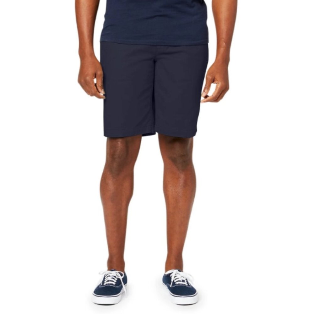 Dockers Men's Straight Fit 10.5" Inseam Twill Shorts with Stretch